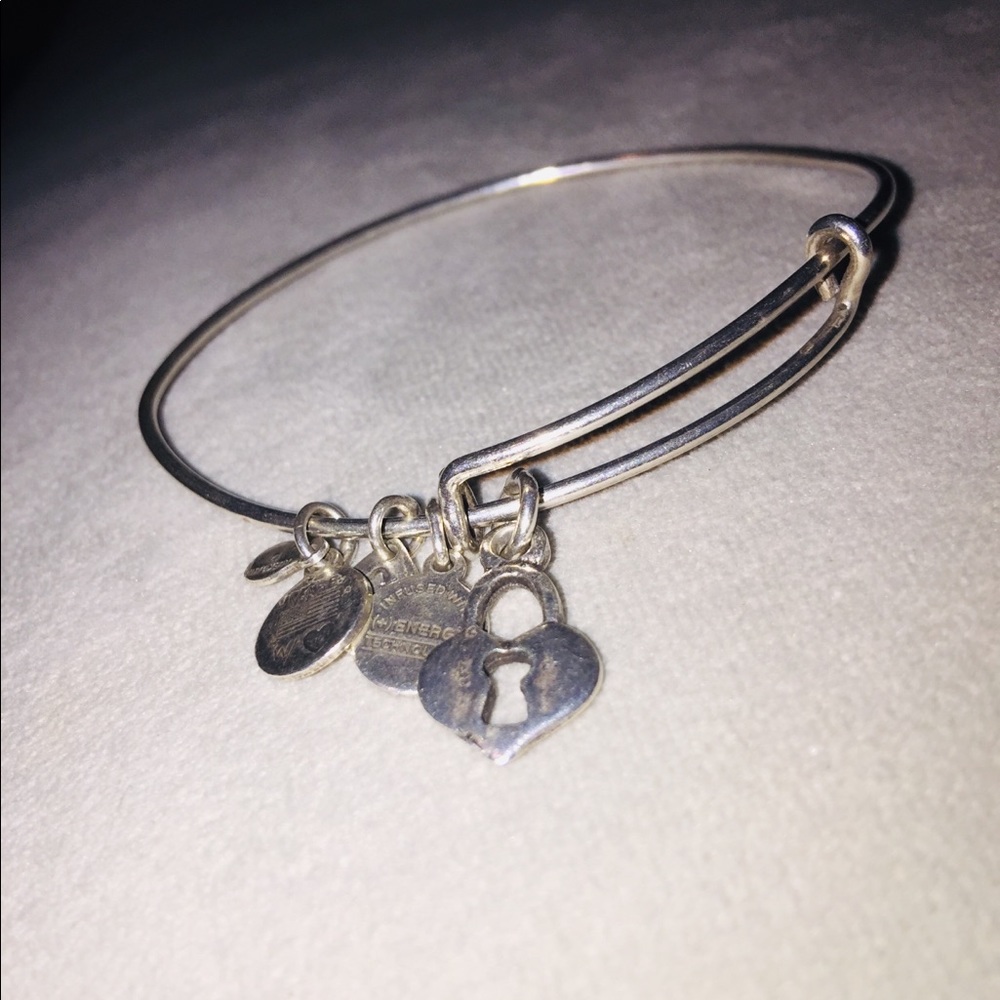 ALEX AND ANI HEART KEY LOCKET BRACELET